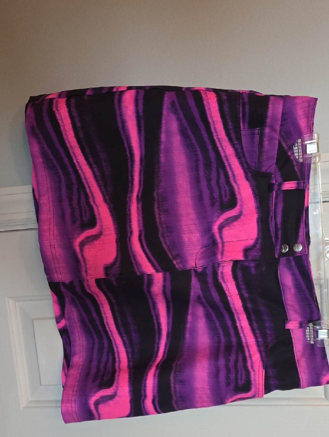 Slazenger Purple  Pink WavePattern Mini Skirt